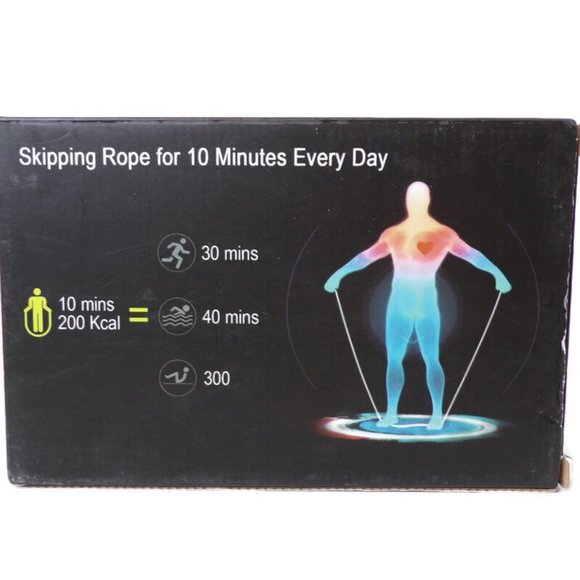 Adjustable Jump Rope For Workout, Fitness Two Pack 0773 - Picture 2 of 5